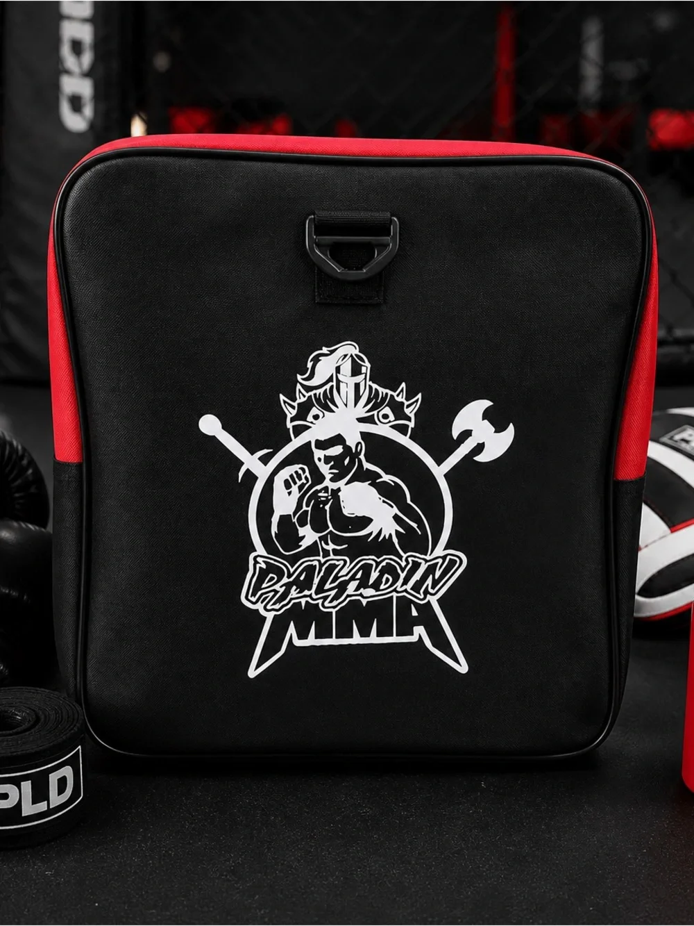 Red and Black Men’s Duffle Bag